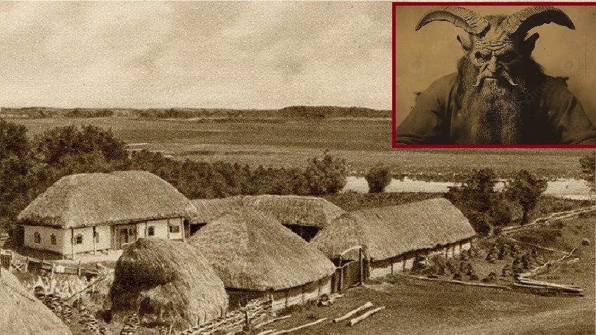 Встреча с рогатым человеком из перевернутого мира в 19 веке смотреть онлайн