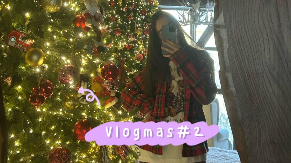 Vlogmas #2  сегодня новогодния фотосессия