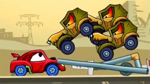 Мультик ИГРА для детей про МАШИНКИ #1 - МАШИНА ест МАШИНУ 2 DELUXE