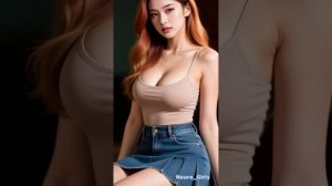 Девушки в короткой юбке