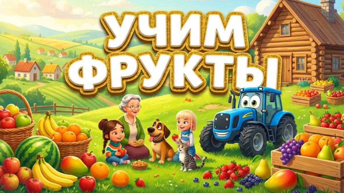 Синий трактор фрукты смотреть онлайн