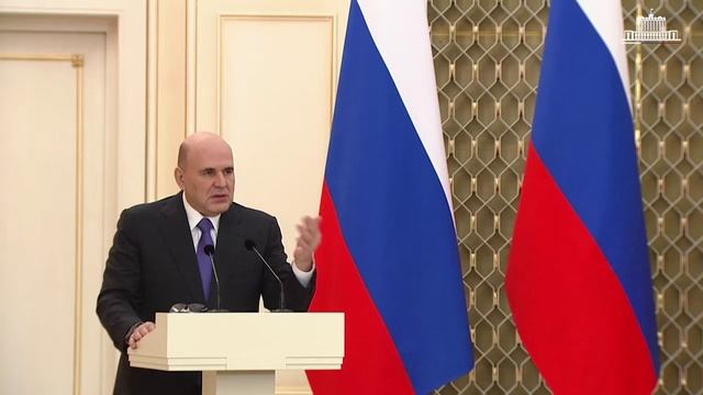 Михаил Мишустин вручил премии Правительства в области науки и техники, а также медицинской науки смотреть онлайн