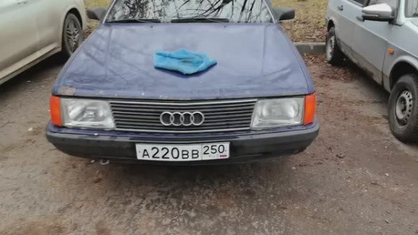 Audi 100 C3 Первые шаги после покупки