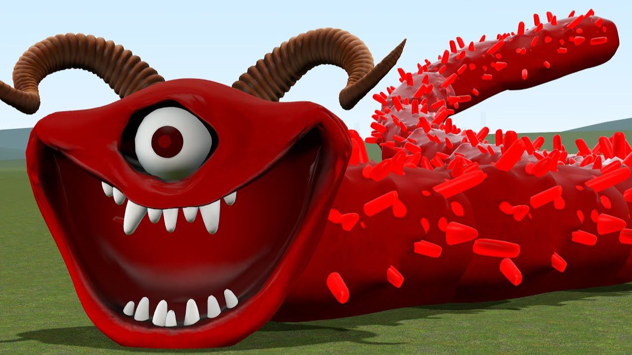 Новый Червь-змея Из Роблокса В Гаррис Мод смотреть онлайн