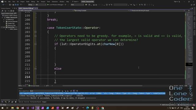 2. DIY язык программирования. Токенизация машиной конечных состояний