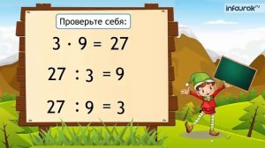 Таблица умножения и деления числа 3 и на число 3  Математика 2 класс #33  Инфоурок