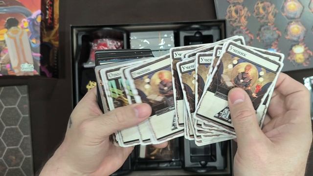 "Ascension Tactics: Inferno" Распаковка настольной игры смотреть онлайн