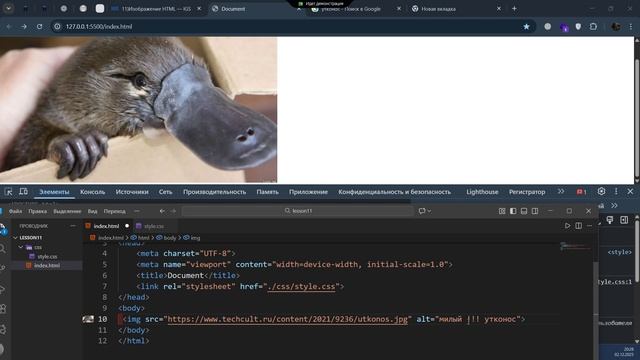 11)Изображение HTML смотреть онлайн