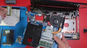 Замена термопасты в ноутбуке Lenovo G580