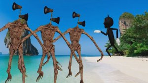 СИРЕНОГОЛОВЫЕ напали на Динозавра и КАРТУН КЭТА