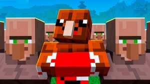 Я СТАЛ ДЕРЕВЕНСКИМ ЖИТЕЛЕМ И ОБМАНУЛ ВСЕХ НОСАТЫХ В МАЙНКРАФТ!