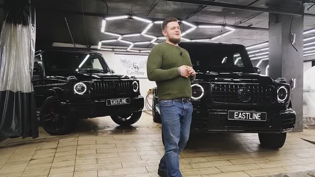 Mercedes G Class Полная переделка из ДИЗЕЛЯ в G63AMG.