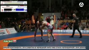 Волевая победа ингушского борца Магомед-Башира Картоева вошла в историю греко-римской борьбы