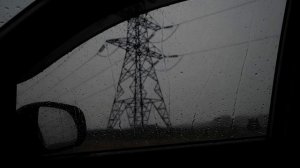 Идеальный белый шум сильного дождя в машине для сна, учебы и расслабления 🌧️