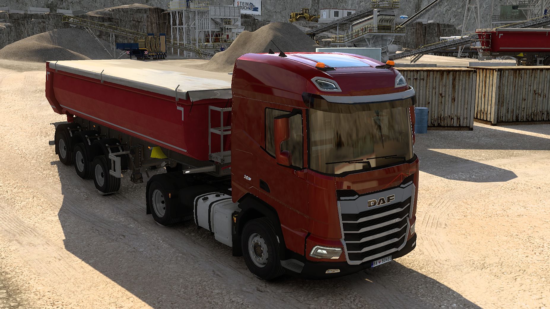 Euro Truck Simulator 2 - DAF смотреть онлайн