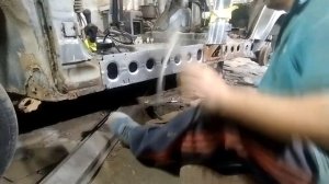 Переварка порога, задней внутренней и наружной арки ваз 2114. Восстановление ваз 2114. Часть 4.