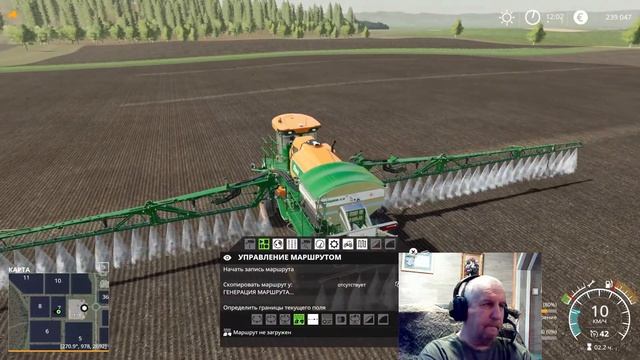 Farming Simulatoe 19 Карта Свапа Агро, первые шаги, день второй