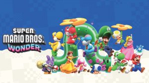 Играем с братом в Super Mario Bros Wonder на Nintendo Switch ➤ Прохождение#1