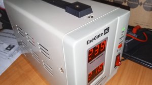 обзор и инструкция Стабилизатора напряжения ExeGate Expert AS-1000