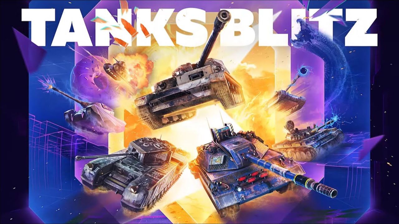 Играю в Tanks Bliz прокачиваю атмасферу своей ёлки