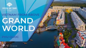 Полёт над GRAND WORLD CITY. Остров Фукуок, Вьетнам