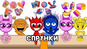 Спрунки "Мукбанг" | Рамэн булдак, Жареная курица, хот-дог, анимаг