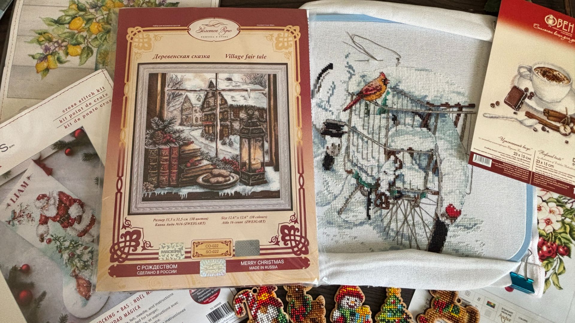 Вышивальный ноябрь: раритетный Dimensions, новинка от Золотого Руна, заброшенный Luca-s смотреть онлайн