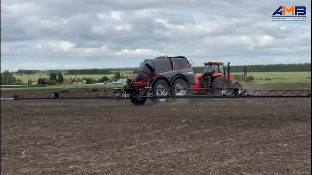 Эффективная работа в поле KAT 3004 +  опрыскиватель HORSCH в деле!