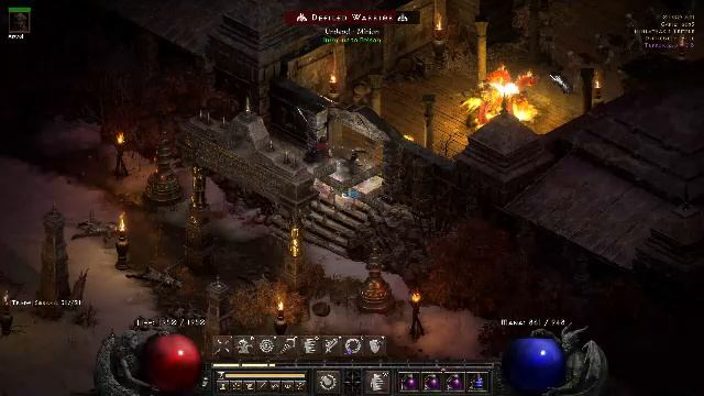 D2R:Ressurected Sorc Farm 200fcr