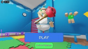 Побег из ТЮРЬМЫ детского сада! ХОРРОЩ ОББИ! Прохождение Roblox