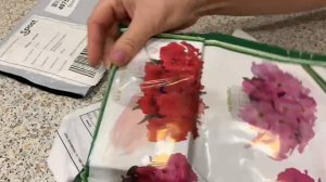 Распаковка. Семена фирмы Партнер