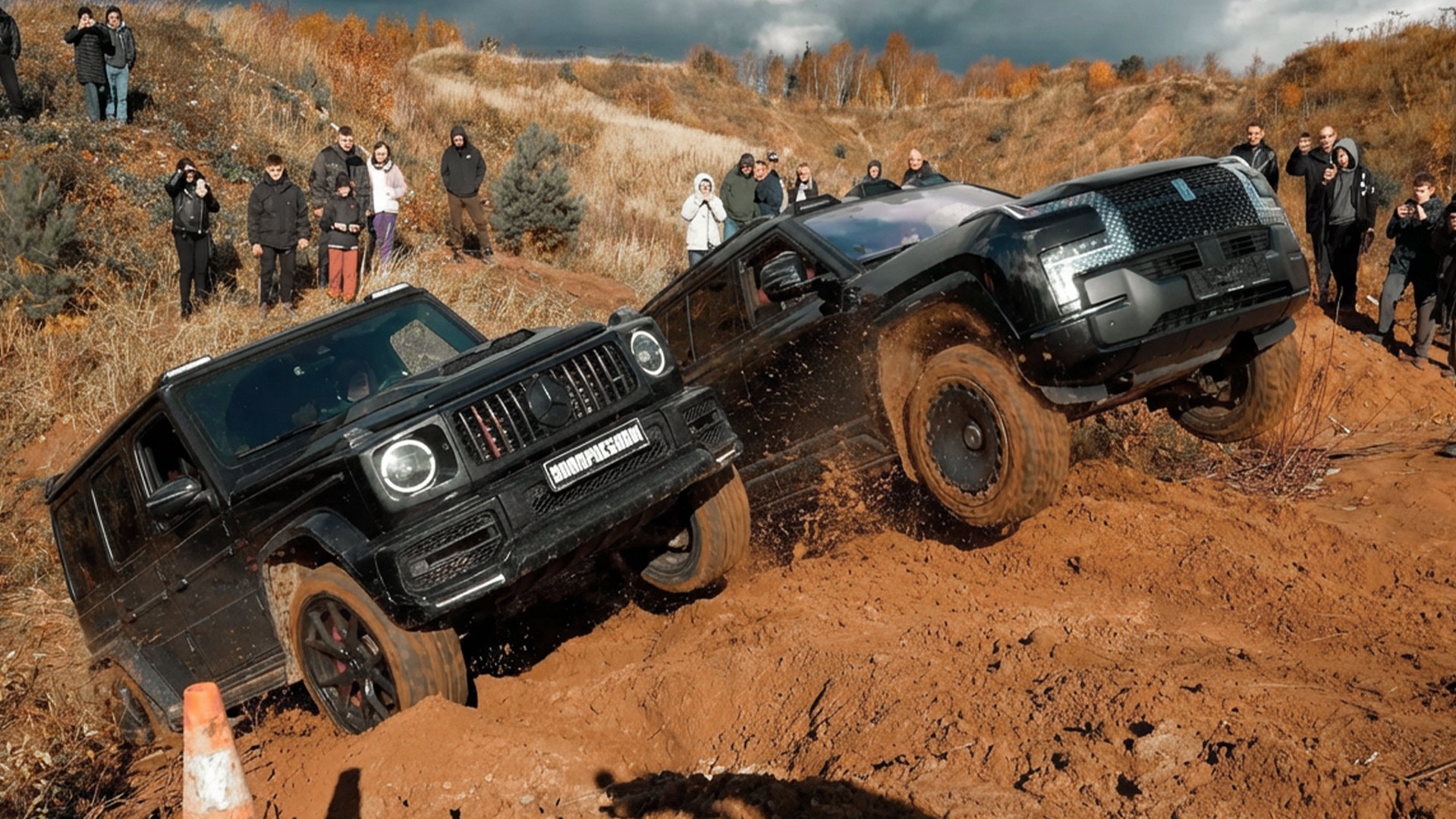 ДОИГРАЛИСЬ в ДЖИПЕРОВ! ГЕЛИК G63 AMG против LIXIANG и BYD Yangwang U8 смотреть онлайн