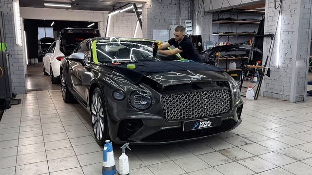 Бронирование лобового стекла для Bentley Continental GT смотреть онлайн