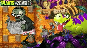 Растения против Зомби-2 ПвЗ Plants vs Zombies PvZ Fusion Hybrid Grafted Mod мод Битва прохождение