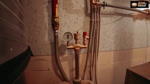 600 м², 3 этажа — Трубы в стяжке лопнули