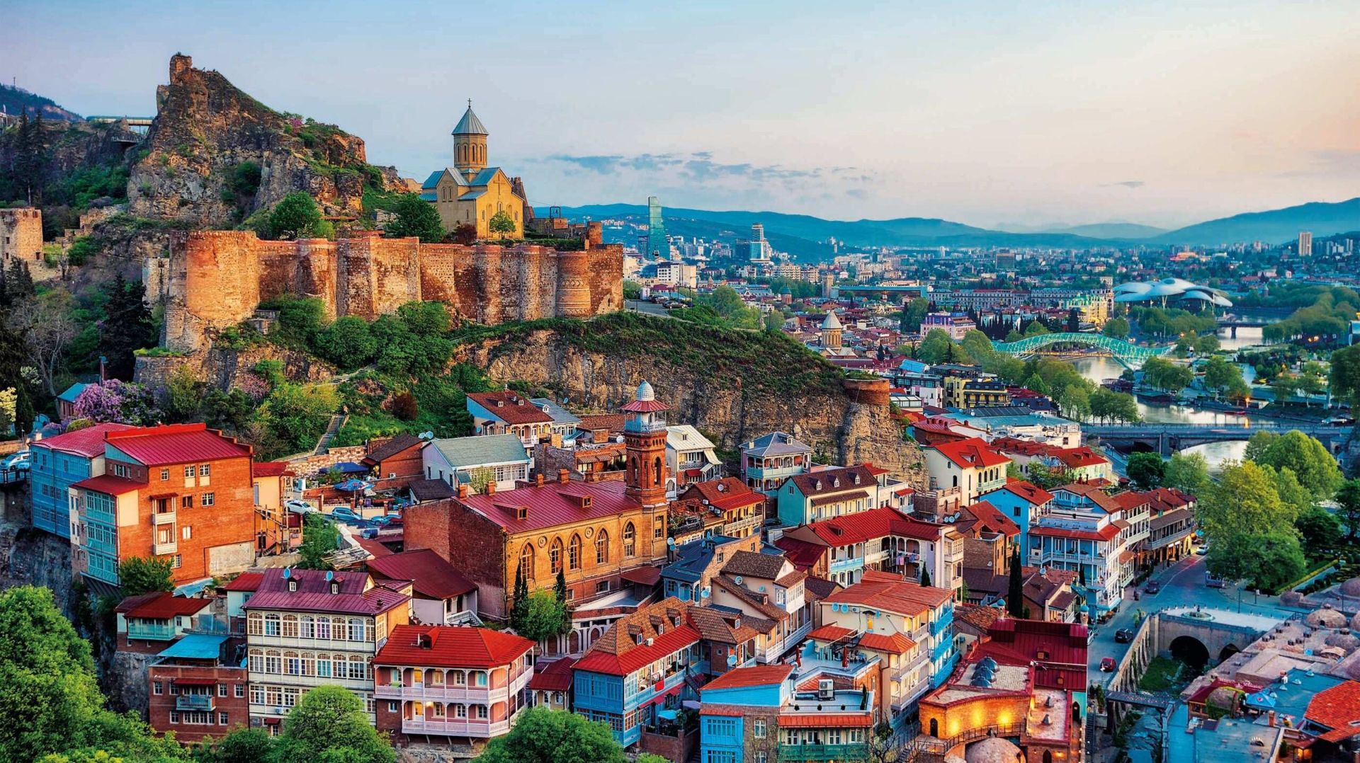 Тбилиси, Грузия - Tbilisi, Georgia смотреть онлайн