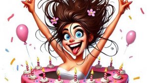 Шикарное поздравление С ДНЁМ РОЖДЕНИЯ Музыкальная открытка