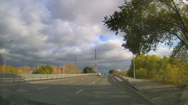 Поездка на автомобиле из посёлка Боровский в Тюмень до Кванториума, автовокзала и обратно