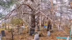 fpv дронщика свинарнии похоронили на кладбище при исполнении