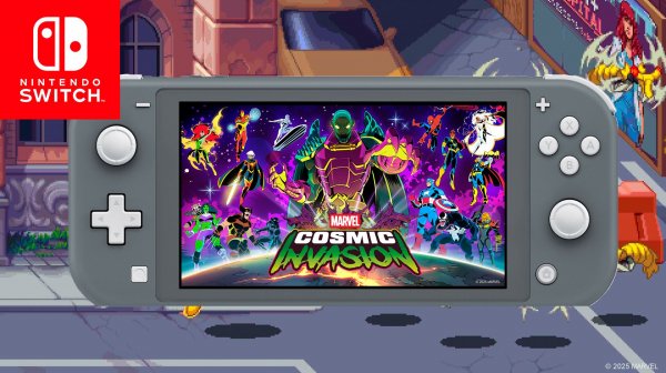 MARVEL Cosmic Invasion Nintendo Switch Lite Gameplay