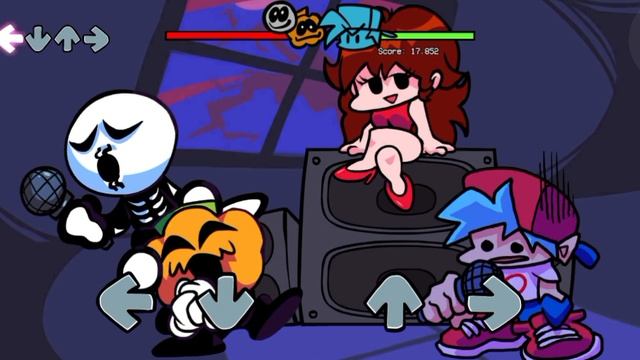 фнф (Friday night funkin) прохождение 1 часть