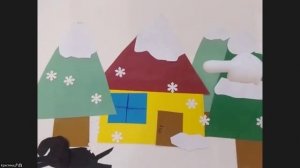 Проект. Аппликация, описание зимнего пейзажа. Французский язык 2 класс Гусева А. В. рабочая тетрадь.