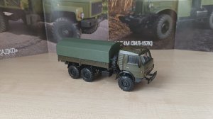 Обзор модели Камаз-4310, масштаб 1:43, «Элекон».