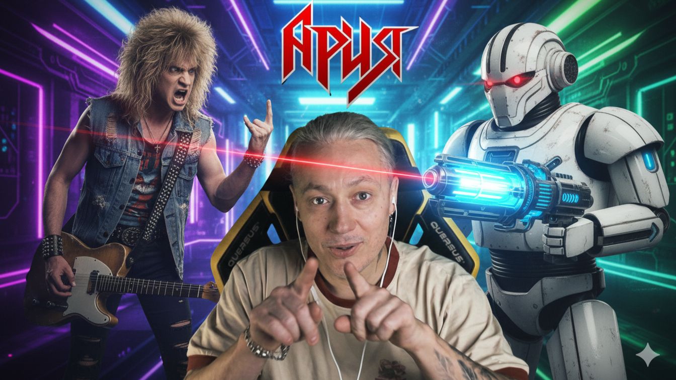 АРИЯ против НЕЙРОСЕТИ - Битва века смотреть онлайн