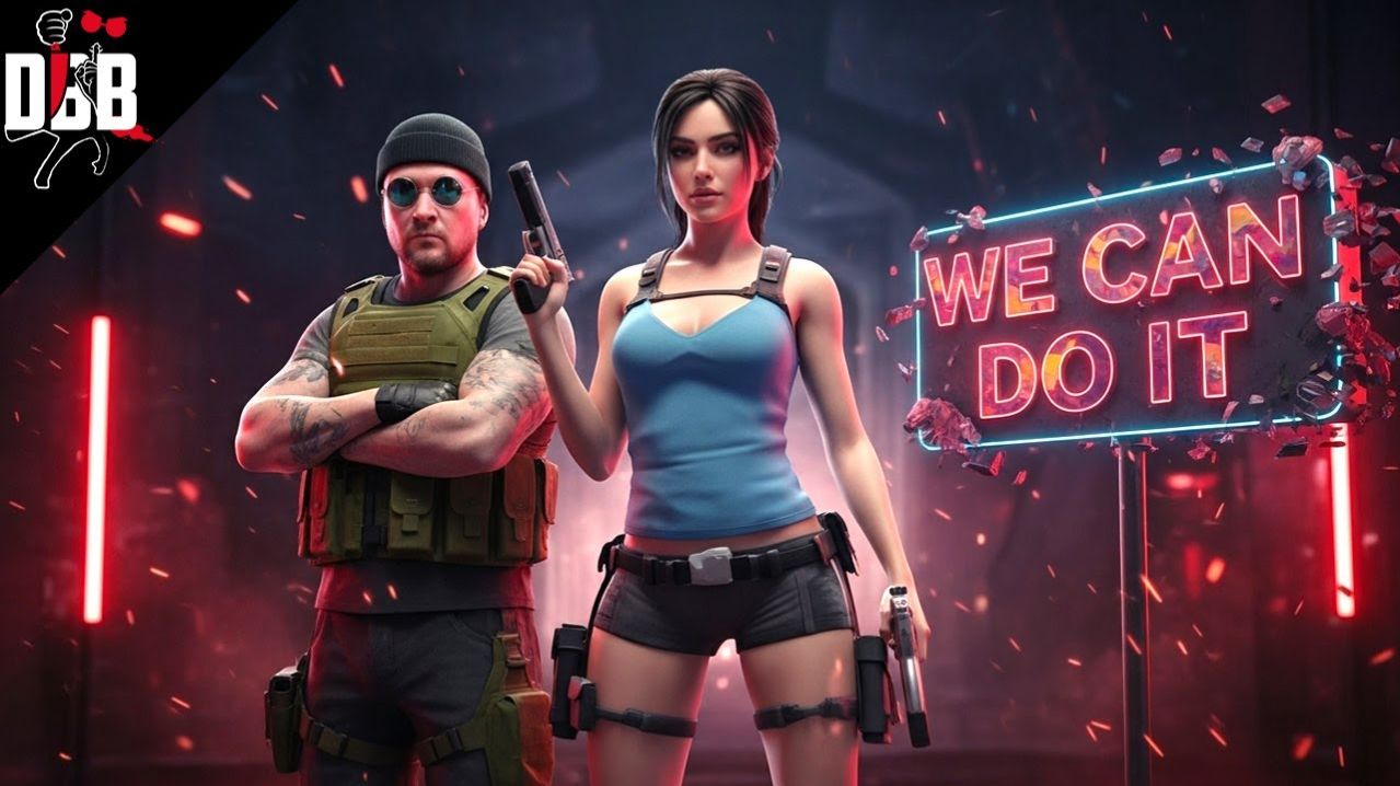 Лара Крофт и я Мансёрная Семья 🔪 Dead by Daylight смотреть онлайн