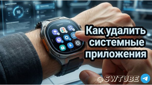 Как удалить СИСТЕМНЫЕ приложения Galaxy Watch Ultra, Galaxy Watch 8 Classic и другие, какие МОЖНО!