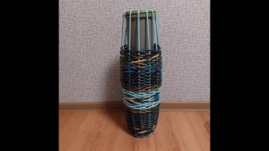 Ваза из ротанга для шампуров,зонтов и других вертикалей, шампурница из ротанга. Череповец ГАЛИСАД