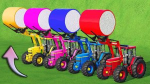 МАШИНКИ ВИДЕО ПРО МАШИНКИ ВЕЗЕМ НА ГРУЗОВИКЕ ТРАКТОРА ЦВЕТНЫЕ МАШИНКИ ИГРУШКИ МАШИНКИ