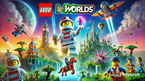 LEGO Worlds - ЗАБЕГ СТРОИТЕЛЯ