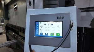 Быстрая корректировка калибровка угла гиба на листогибе с контроллером TP10S